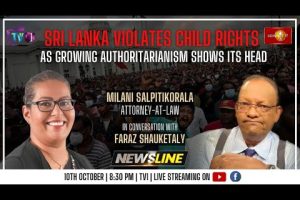 Newsline - SL violates child rights as authoritarianism grows - Attorney Milani Salpitikorala