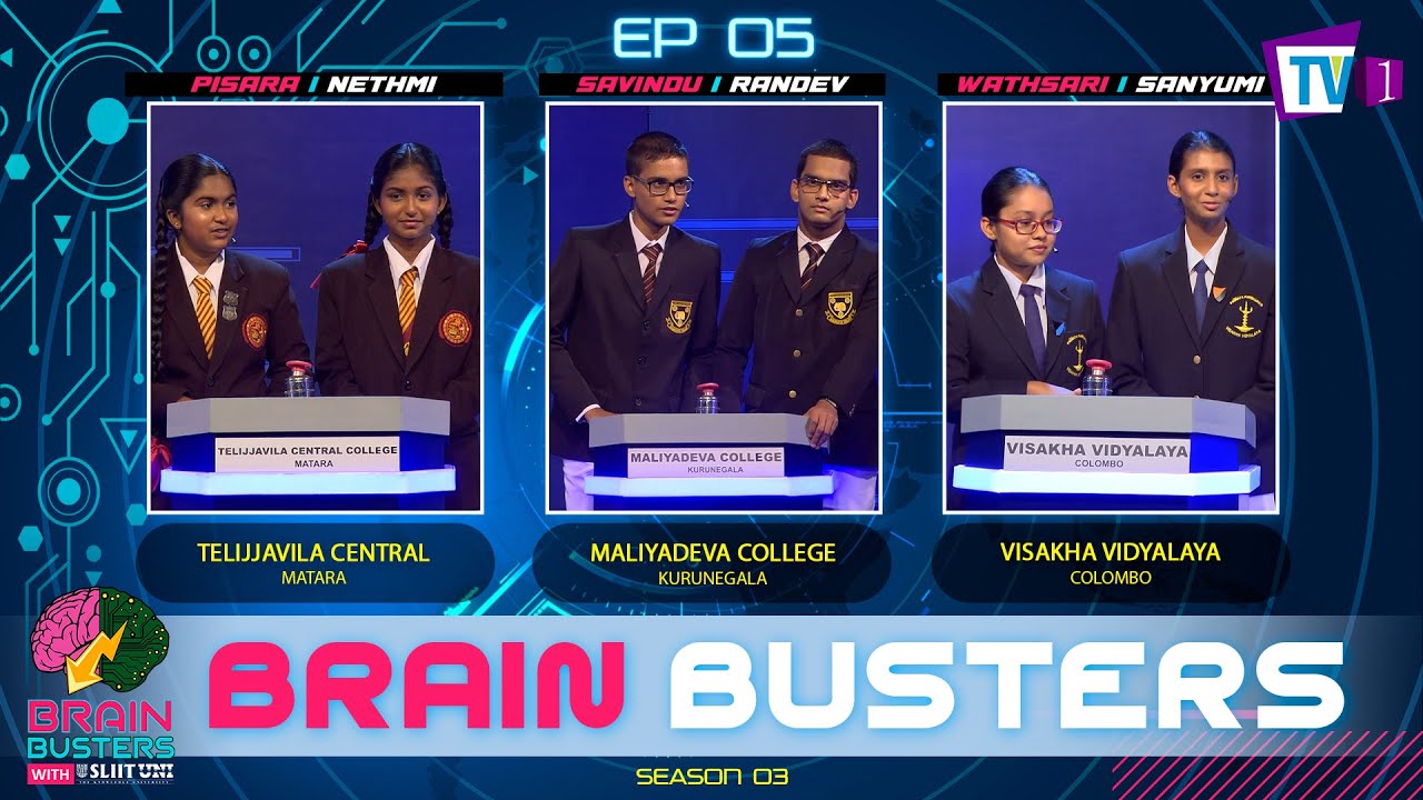 Brain Busters with SLIIT Season 03 - EP 05