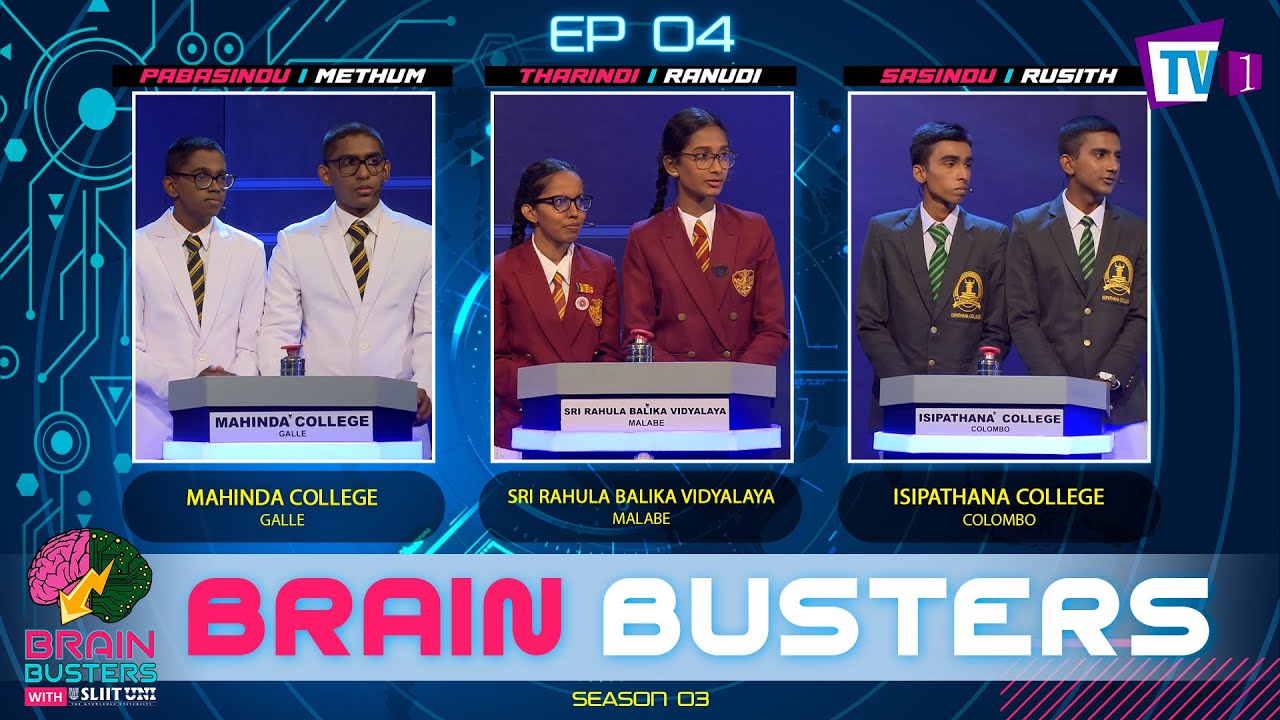 Brain Busters with SLIIT Season 03 - EP 04