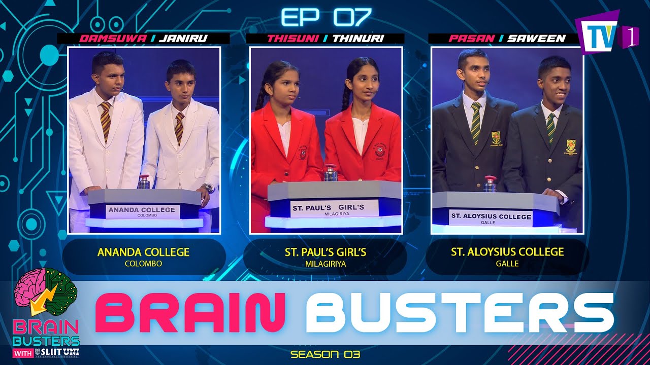 Brain Busters with SLIIT Season 03 - EP 07