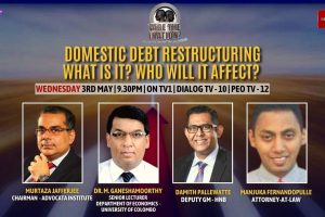 Face The Nation- Domestic Debt Restructuring - 2023.05.03