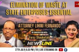 Newsline - Elimination of waste at state enterprises essential - Attorney Lihini Fernando