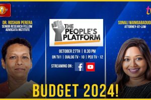 TPP - Budget 2024! Dr. Roshan Perera - 2023.10.27