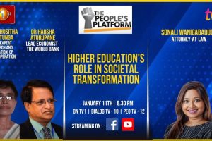 The People’s Platform | Higher education’s role in societal transformation - 2023.01.11