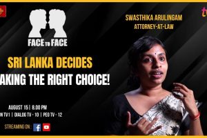 SRI LANKA DECIDES - Making The Right Choice! Swasthika Arulingam, Attorney-at-Law on Face To Face