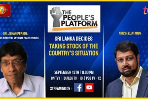 Sri Lanka Decides: Taking Stock of The Country’s Situation. The People’s Platform. 13.09.2024