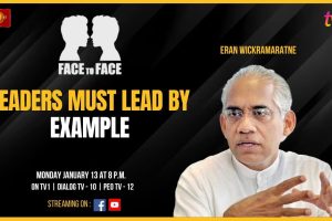 Leaders Must Lead By Example. Eran Wickramaratne on Face To Face - 2025.01.13
