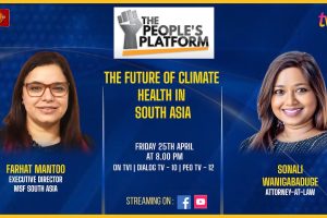 The Future of Climate Health in South Asia. Farhat Mantoo, Executive Director, MSF South Asia